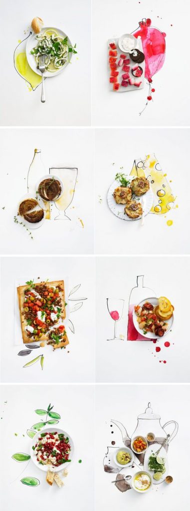 Flat Lays Food Photography