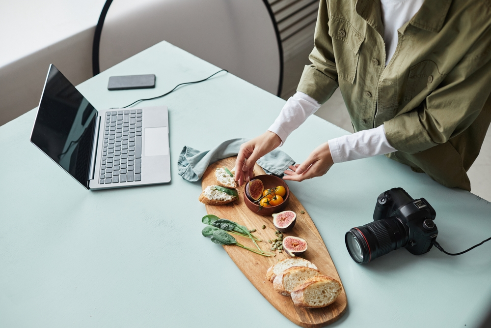 Role of props in food photography